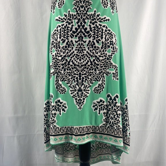 INC International Concepts,Halter,High low dress,Tropical,Teal,multi color,small - Picture 3 of 12